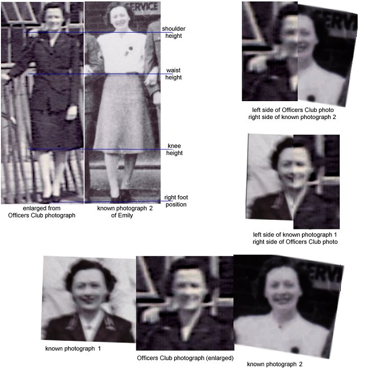 identifying Emily Rae from known photographs